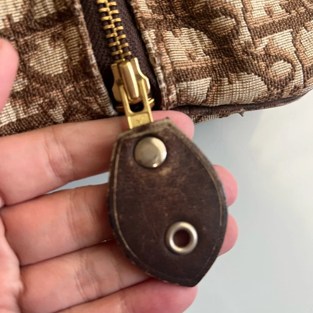 CHRISTIAN DIOR MONOGRAM BROWN VINTAGE TROTTER - Picture 16 of 16